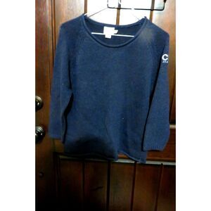 Calvin Klein Jeans navy blue cotton sweater size M